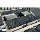 A large quantity Roof Slates and Halves, to crate