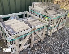 A quantity reclaimed double Roman Roof Tiles, to 2 crates