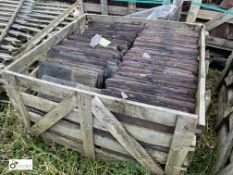 A large quantity reclaimed Roofing Slates, 16in x 8in, to crate