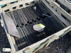 A large quantity reclaimed Roof Slates, 16in x 8in, to crate