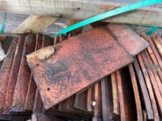 A quantity reclaimed rosemary style Roof Tiles, 10
