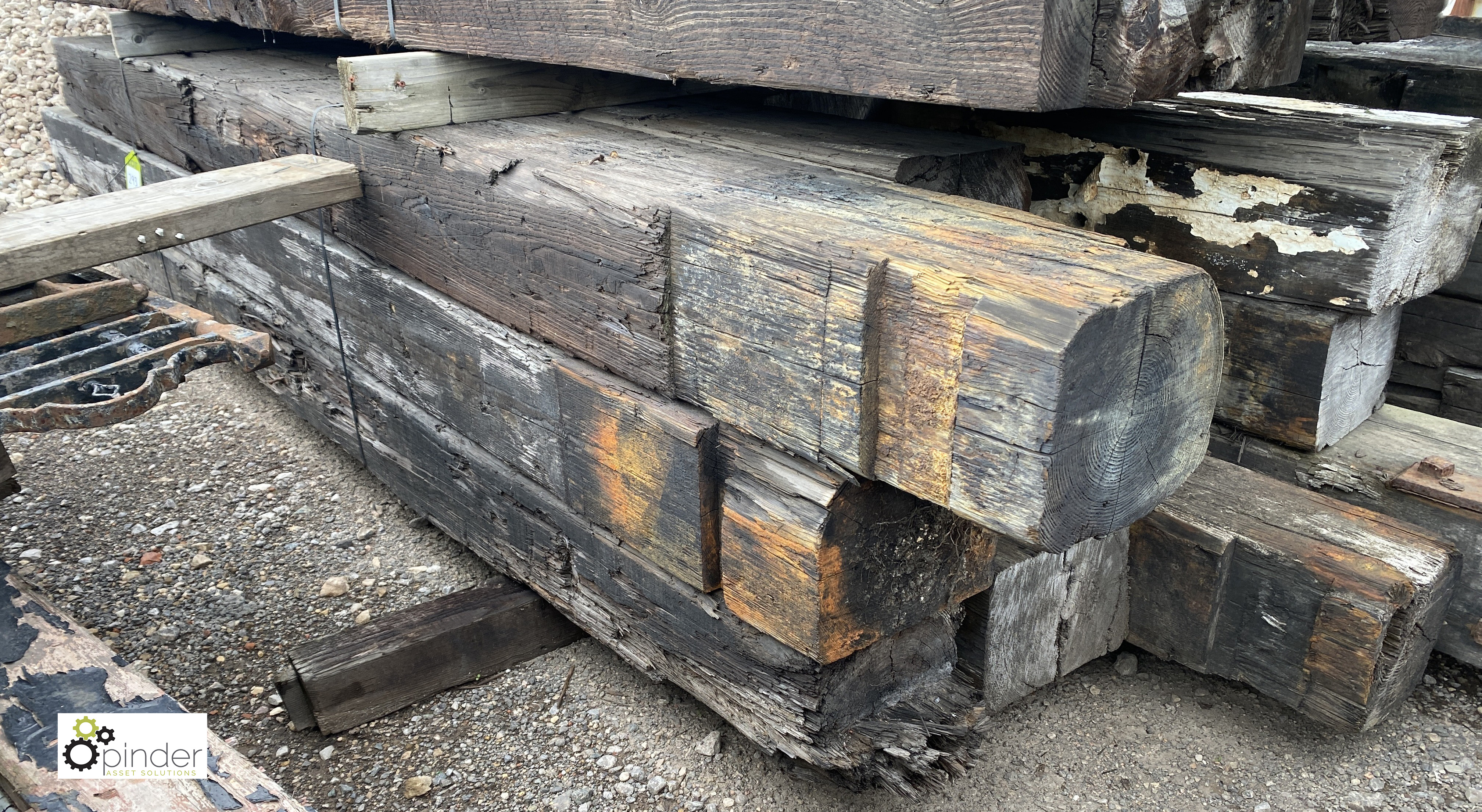 Approx. 12 various lengths reclaimed Timber - Image 8 of 9