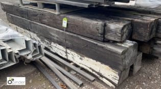 12 various lengths reclaimed Timber