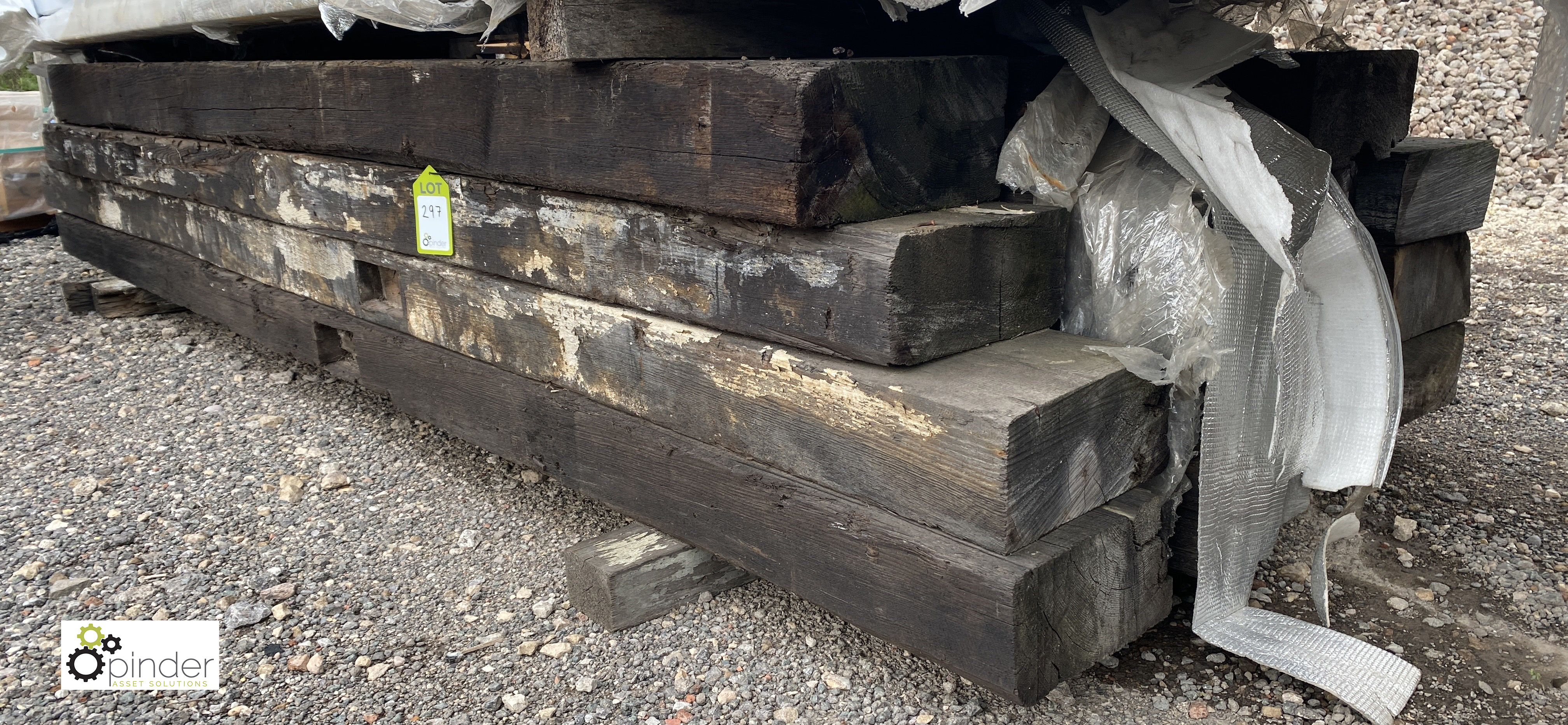 Approx. 16 various lengths reclaimed Timber