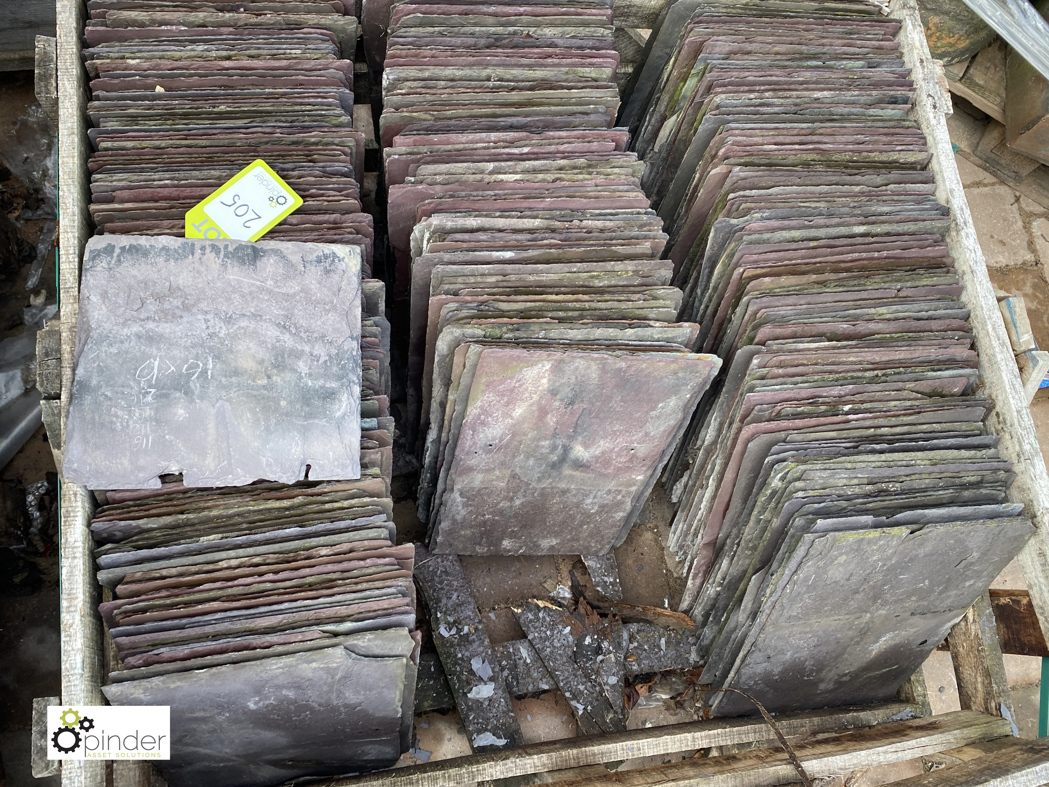 Approx. 290 reclaimed Roofing Slates, 16in x 10in - Image 2 of 5