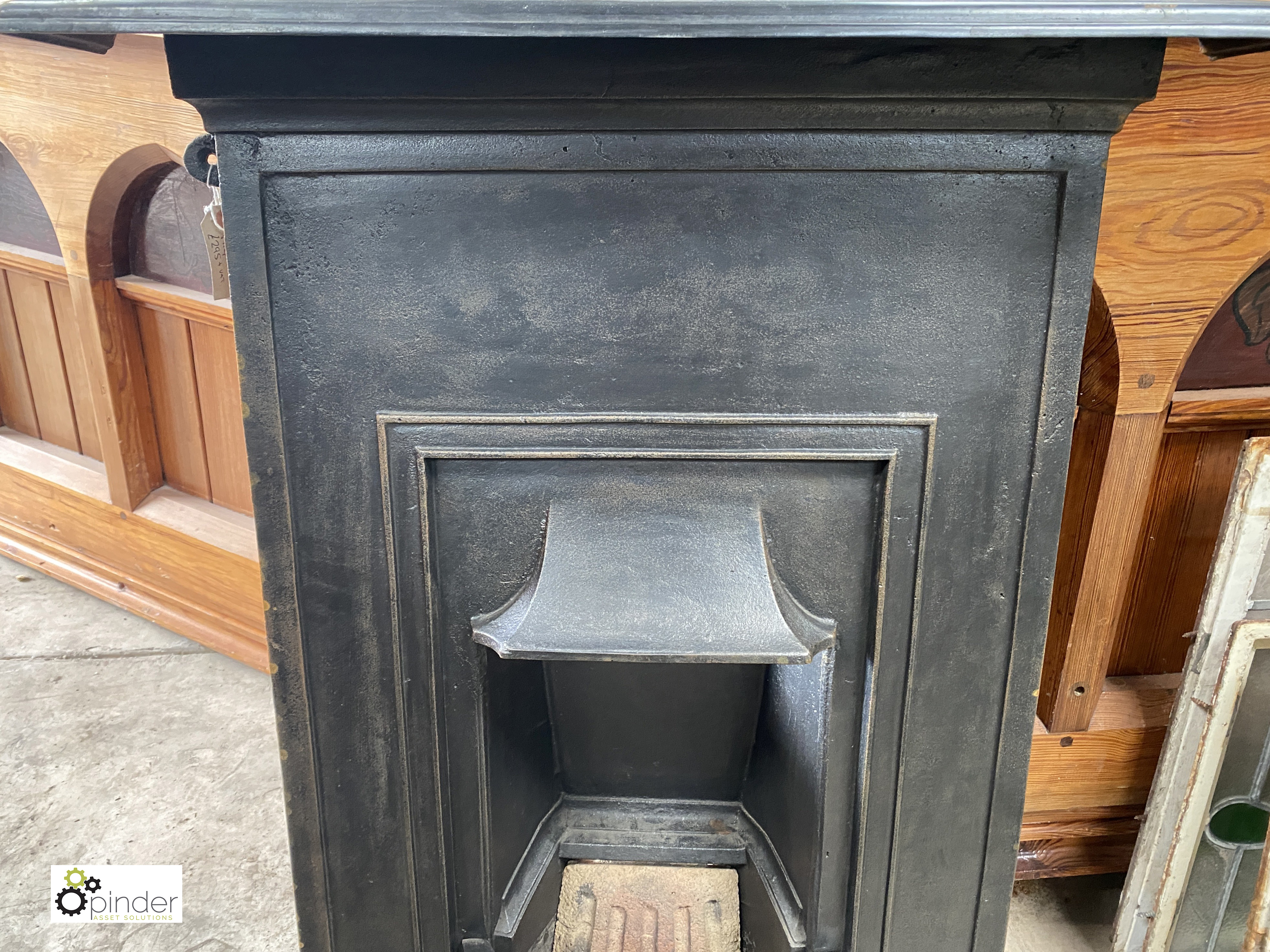 A restored cast iron combination Victorian Bedroom Fireplace, 940mm high x 740mm wide - Image 4 of 5