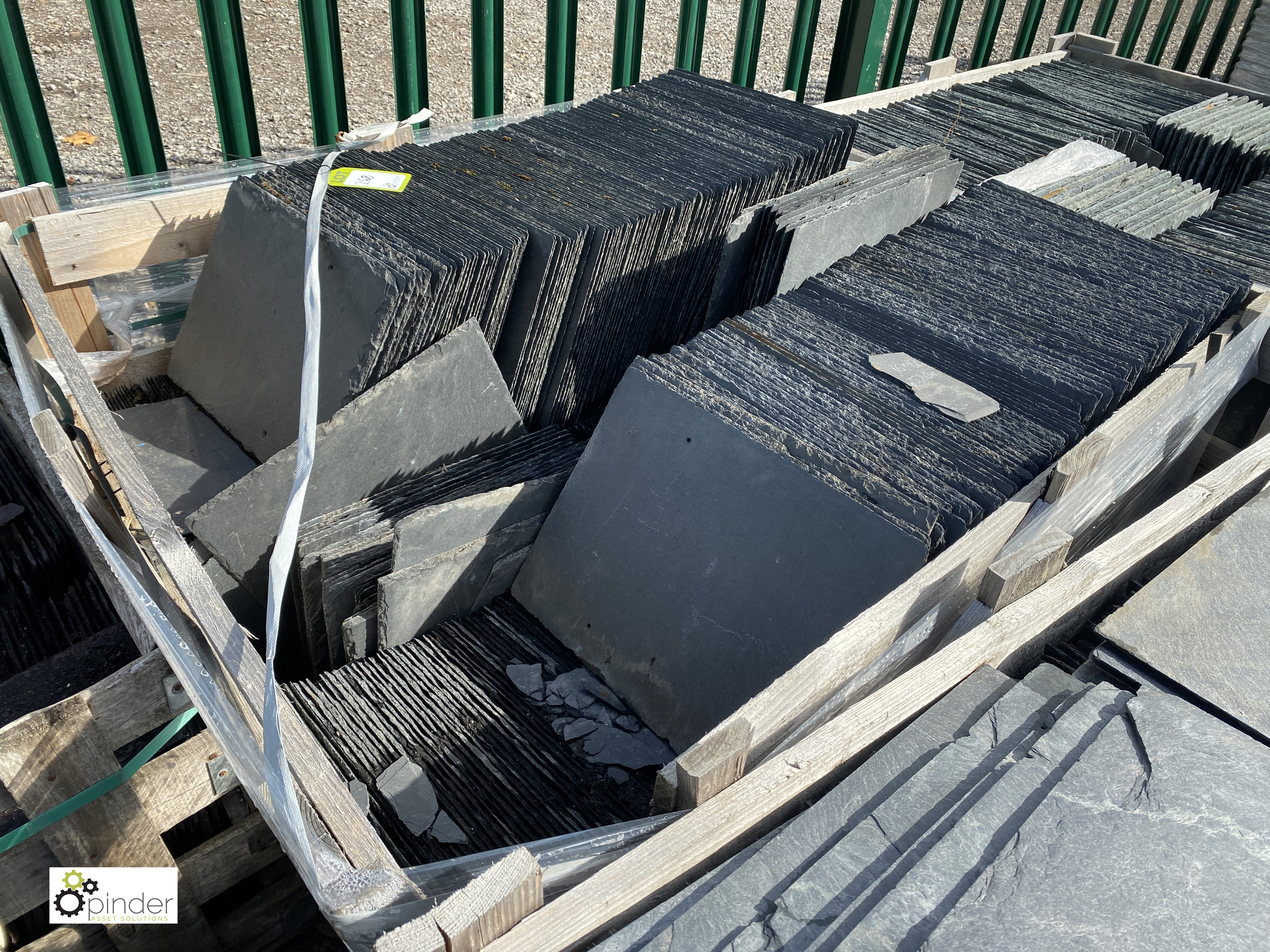 A large quantity Roof Slates, 16in x 12in, to crate - Image 2 of 5