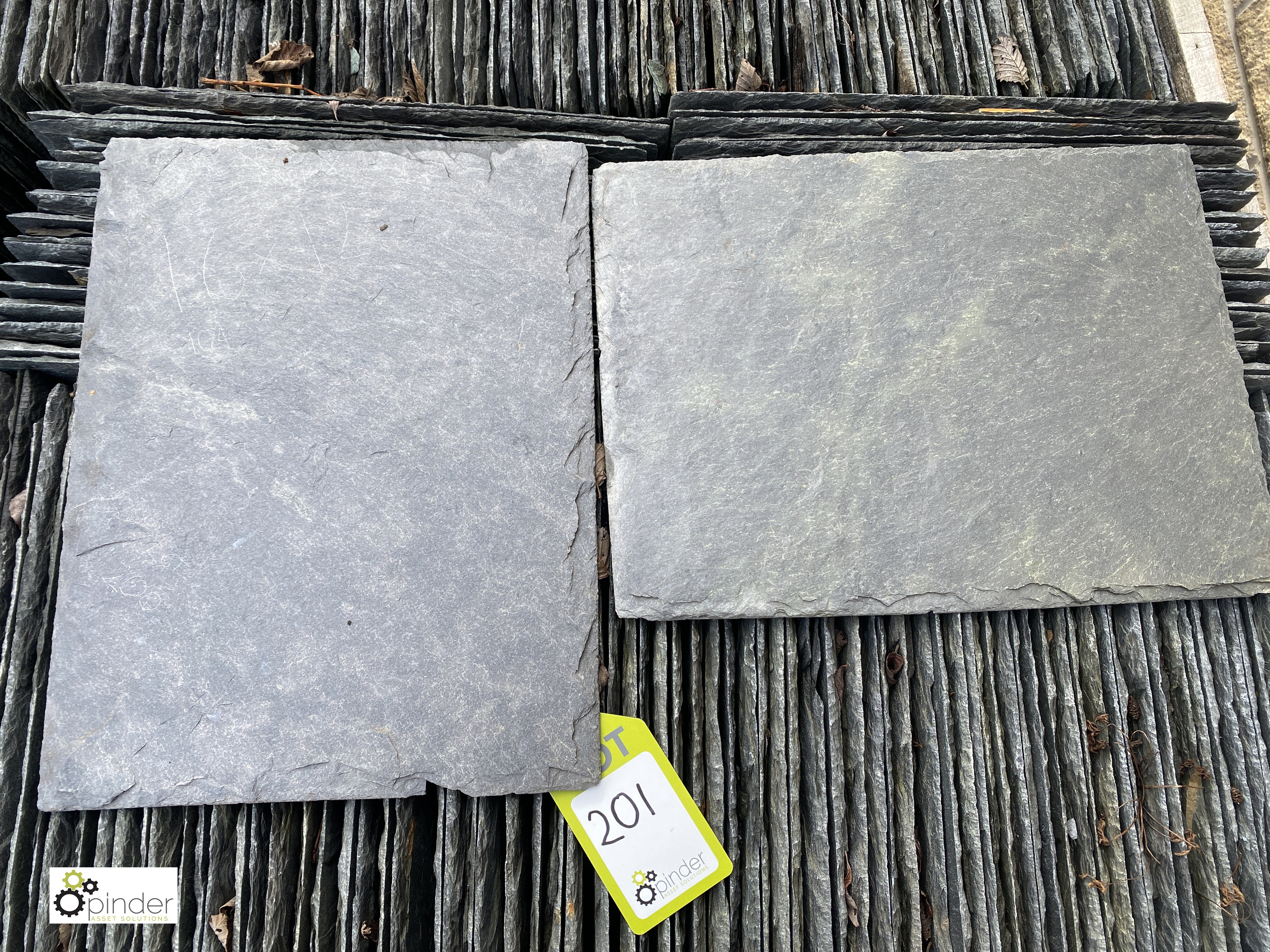 A large quantity Roofing Slates, 16in x 12in, to crate