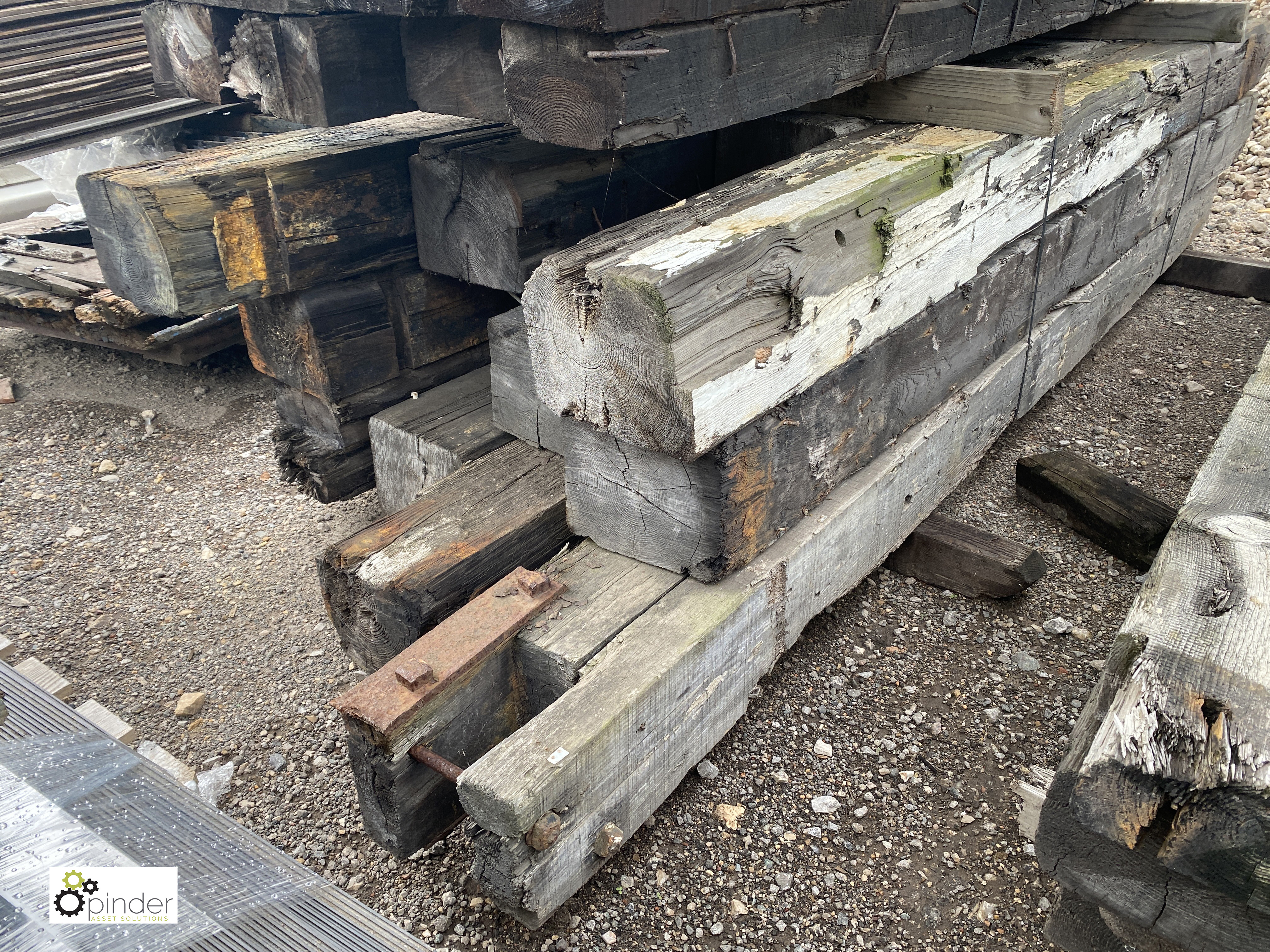 Approx. 12 various lengths reclaimed Timber - Image 6 of 9