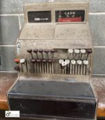 A period Cash Register, 440mm high x 330mm wide x 380mm deep