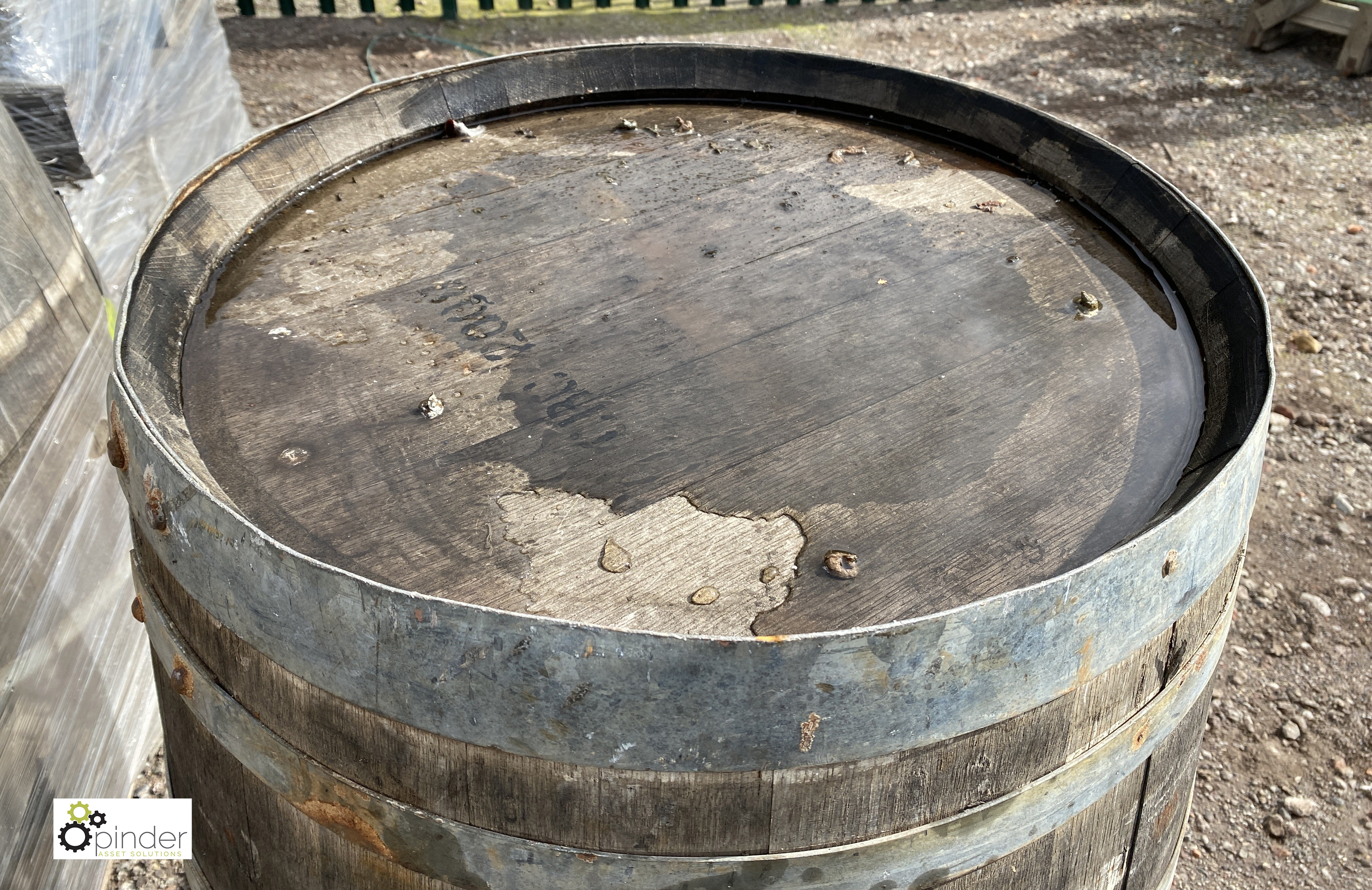 A reclaimed Whiskey Barrel - Image 2 of 4