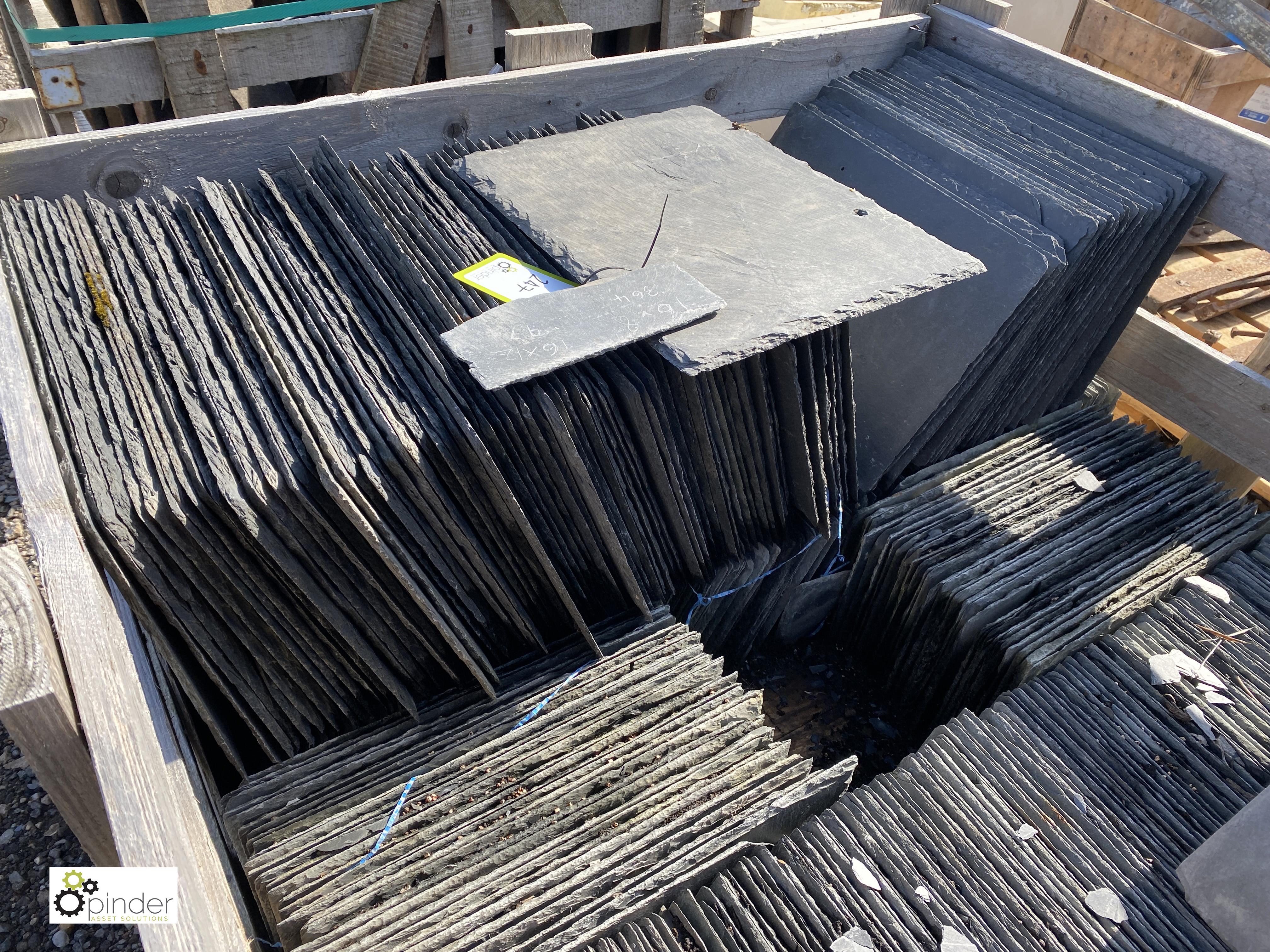 A large quantity various Roofing Slates, to crate - Image 3 of 7