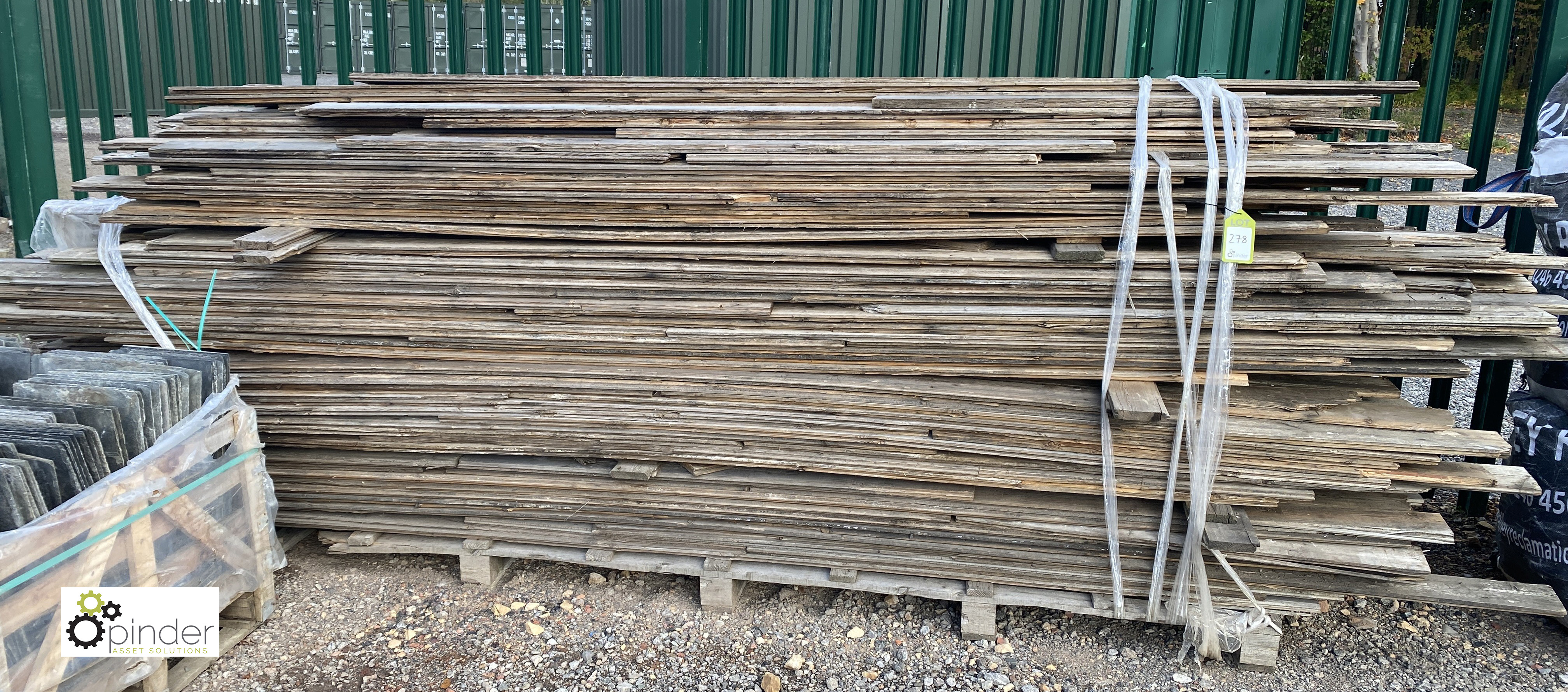 A large quantity various reclaimed Floorboards - Image 2 of 8