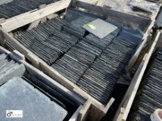 A large quantity Roof Slates, 10in x 8in, to crate