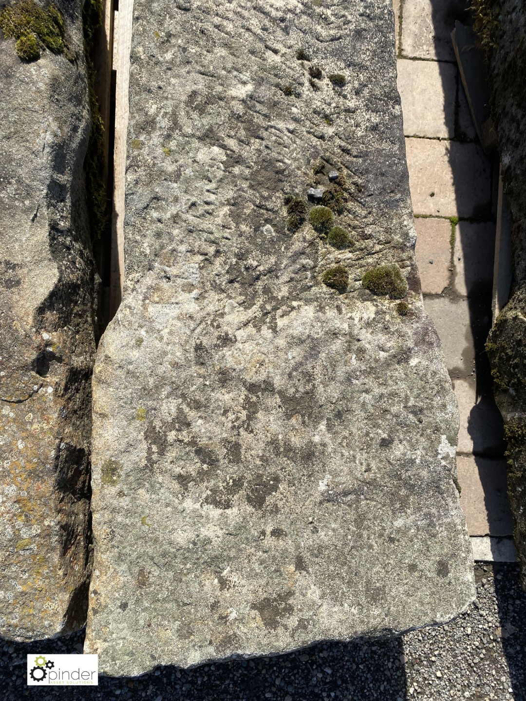 A reclaimed gritstone Post, 1700mm high - Image 4 of 5