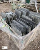 A quantity Roof Slate, 24in x 12in, to 2 crates