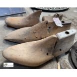 3 period wooden Shoe Lasts