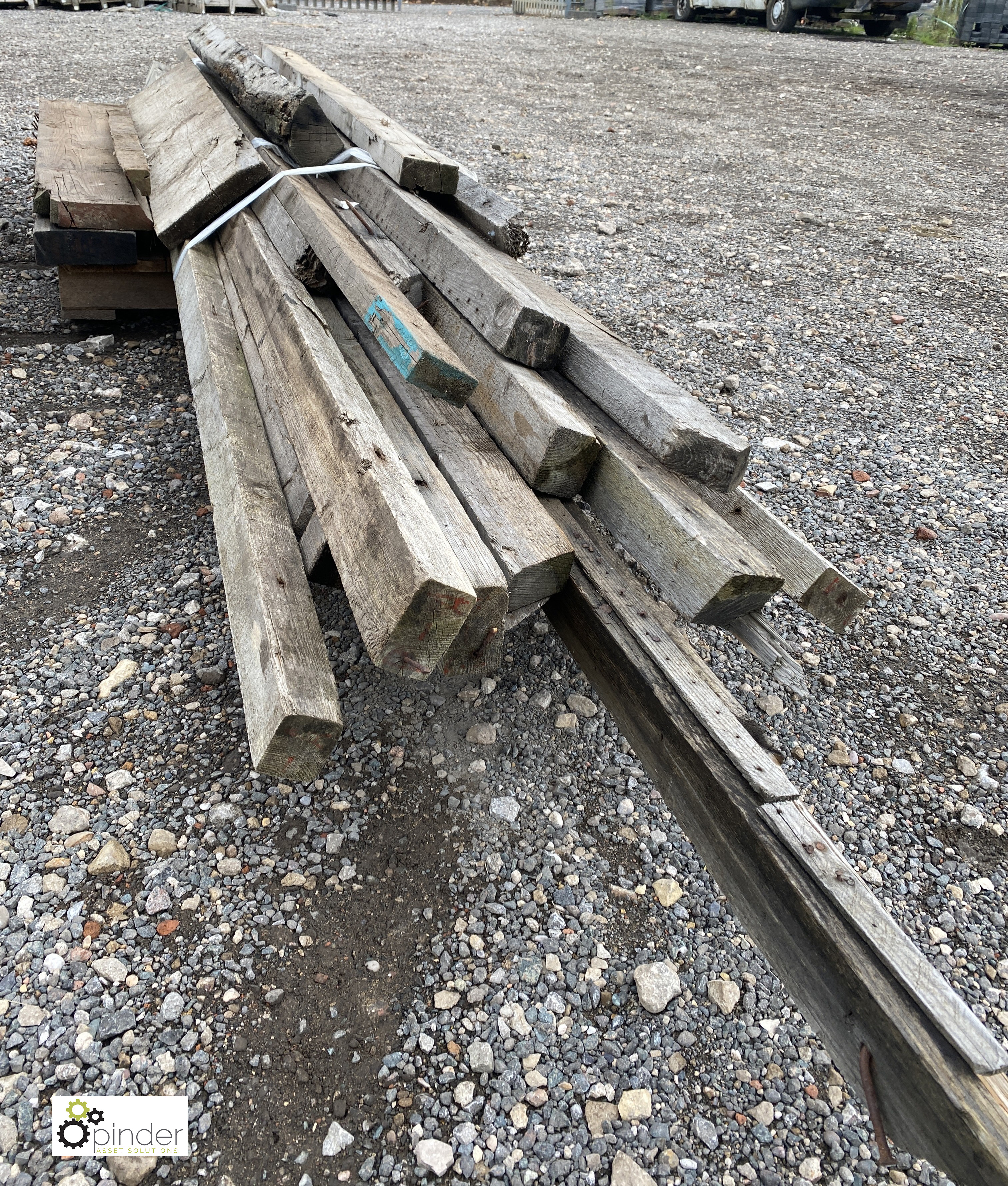 A quantity various reclaimed Timber - Image 3 of 6