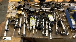 21 various Isoclair pneumatic Rams/Actuators, etc (purchaser to remove lot from building) (LOCATION: