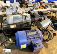 6 various Electric Motors (purchaser to remove lot from building) (LOCATION: Wakefield)