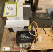 3 various Batteries and Transformer (purchaser to remove lot from building) (LOCATION: Wakefield)