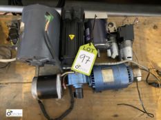 8 various Electric Motors (purchaser to remove lot from building) (LOCATION: Wakefield)