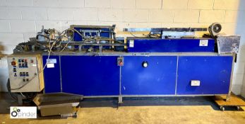 GPE-24 AG24A auto Pen Silk Screen Printing Line, 415volts, serial number 59-90, with pen feed and