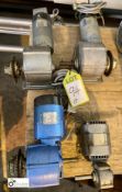 4 various Geared Motors (purchaser to remove lot from building) (LOCATION: Wakefield)