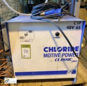 Chloride Classic Plus C1P 48V65A Battery Charger (LIFT OUT FEE: £5 plus VAT on this lot) (