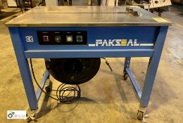 Pakseal TP202 semi auto Band Strapper, 240volts (LIFT OUT FEE: £5 plus VAT on this lot) (LOCATION: