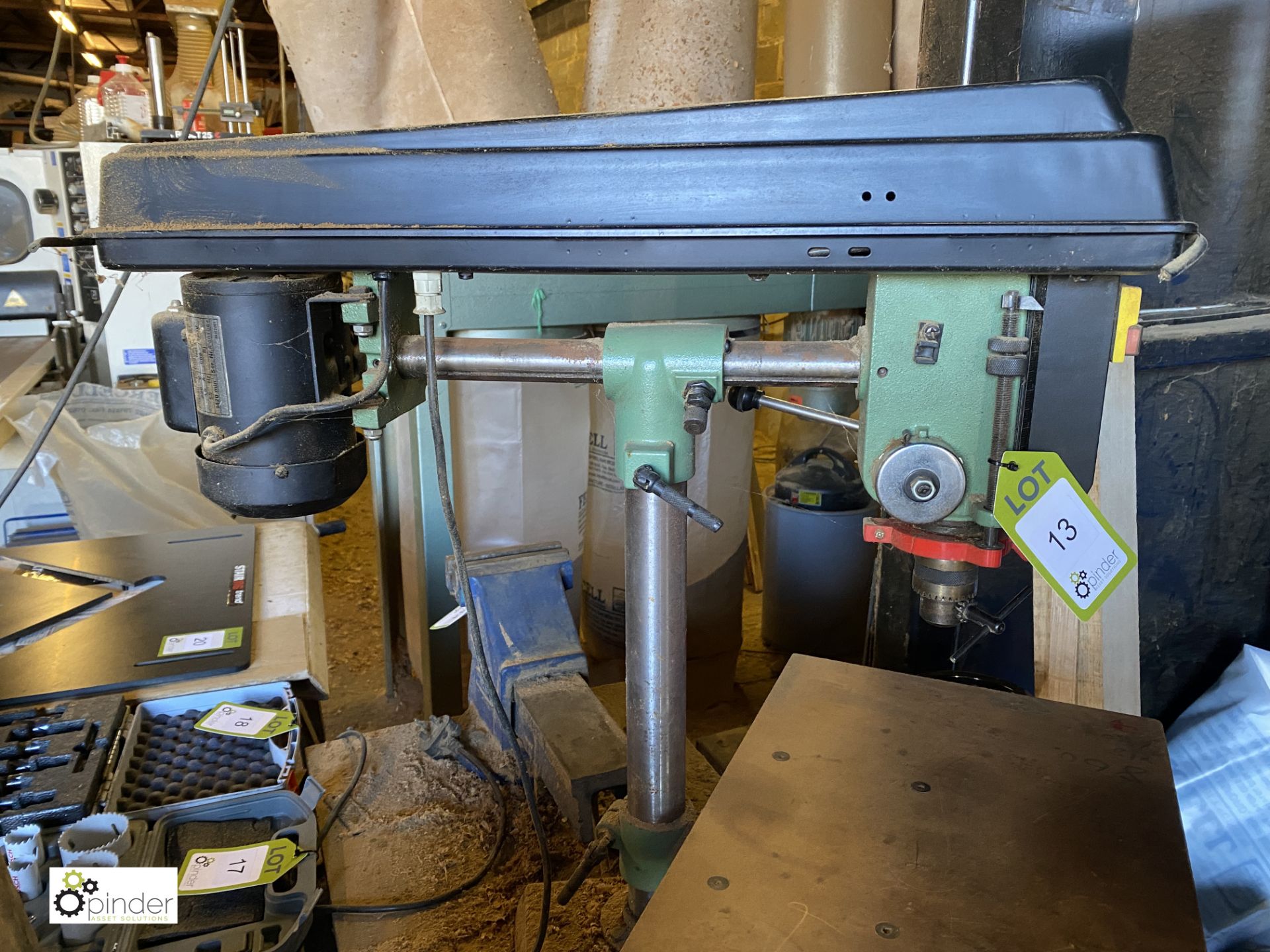 Rexon RD-26A bench mountable Pedestal Drill, 230volts, serial number 001624, with rise and fall - Image 5 of 6