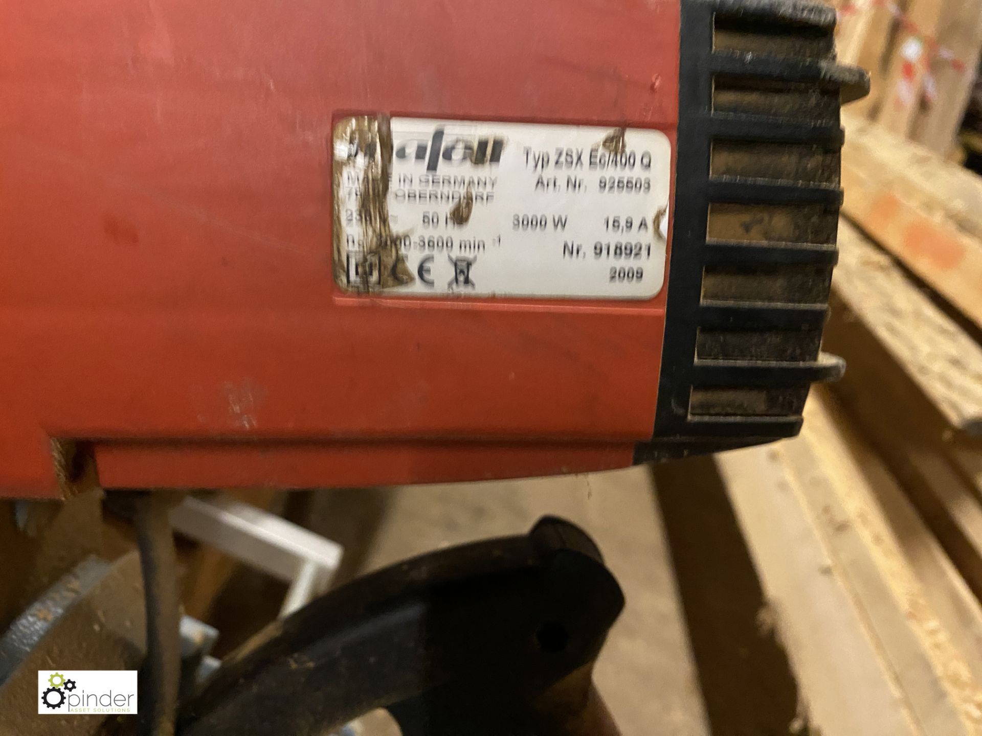 Mafell ZSX Ec 400 Q Carpenters Chain Saw, 240volts (LOCATION: Harbury) - Image 4 of 5