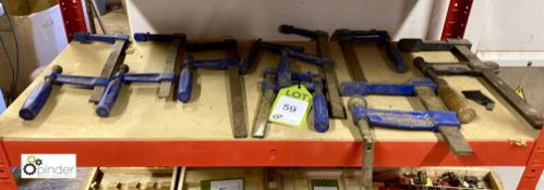 8 various Quick Release Clamps (LOCATION: Harbury)