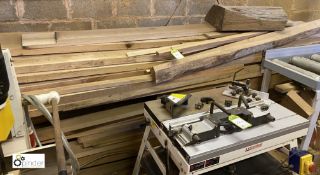 Quantity Oak Boards, various lengths, max 3700mm (LOCATION: Harbury)