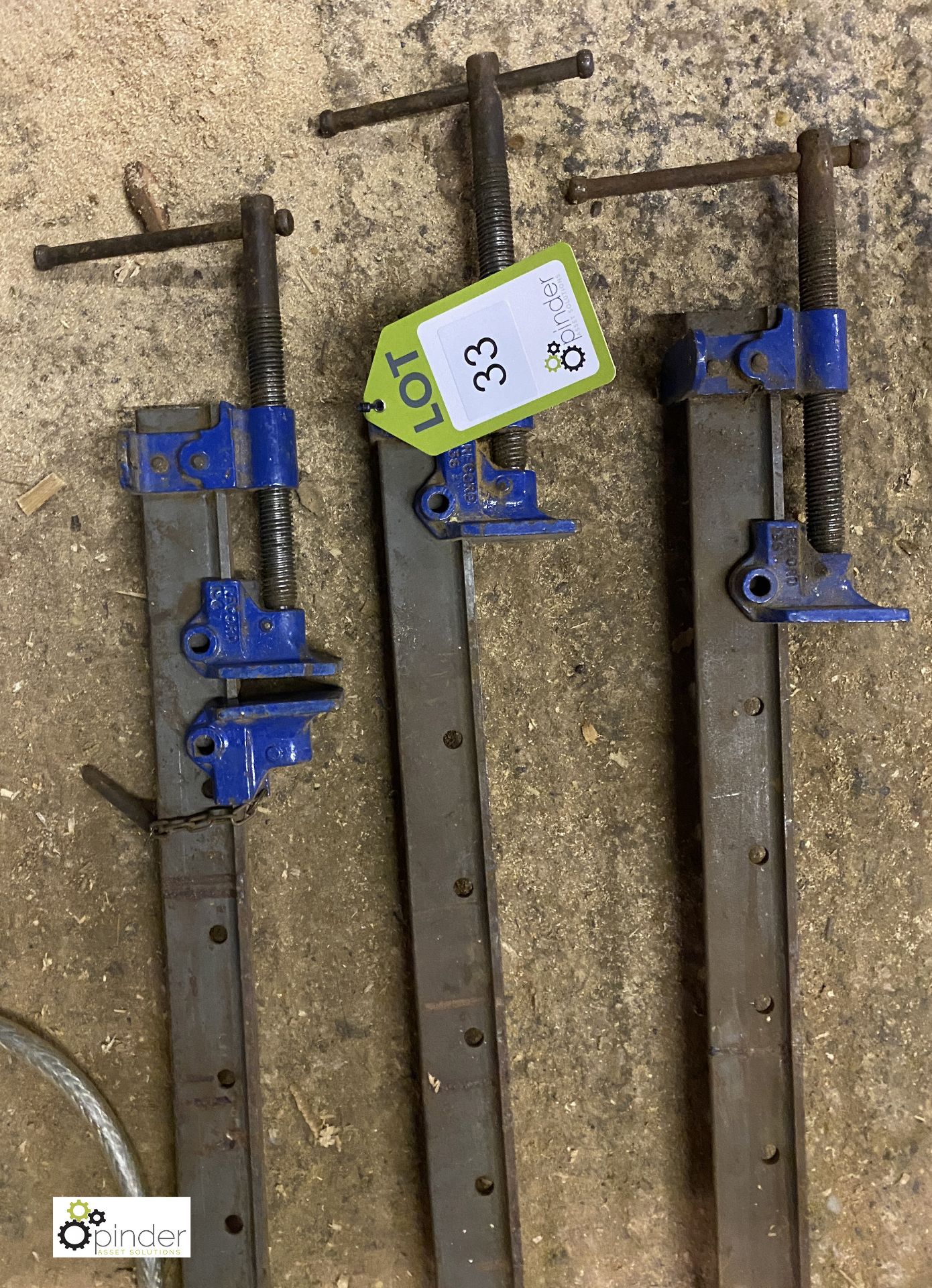 3 Sash Clamps, 1240mm (LOCATION: Harbury) - Image 2 of 3