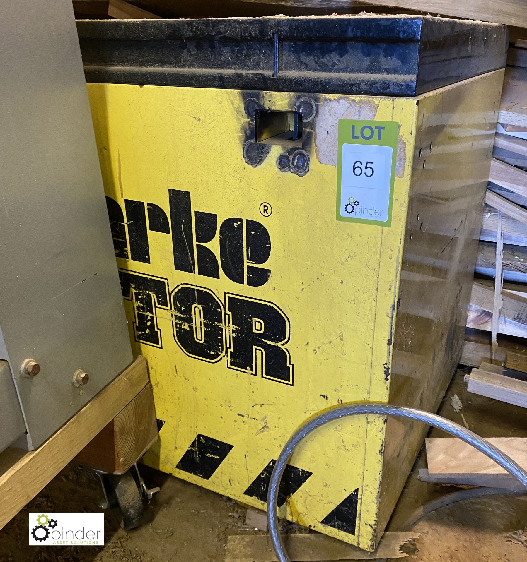 Clarke Contractor steel Site Box, 1230mm x 620mm x 730mm (no padlocks) (LOCATION: Harbury)