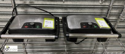 2 Quest Sandwich Toasters, 240volts