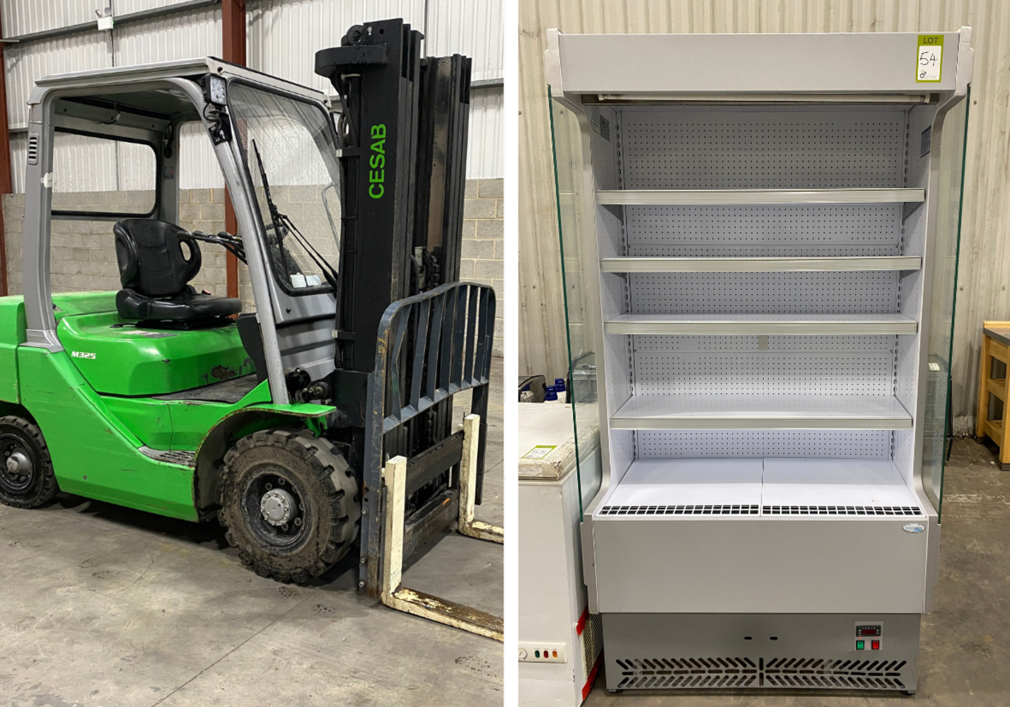 Forklifts, Handling, Vehicle Ramp and Coffee Shop Equipment