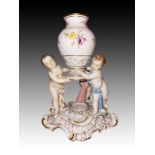 A Meissen Group Of Children With Urn, 19th Century