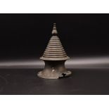 Tibetan Bronze Stupa, 16th Century