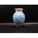 Indian Ceramic Vase, 19th Century