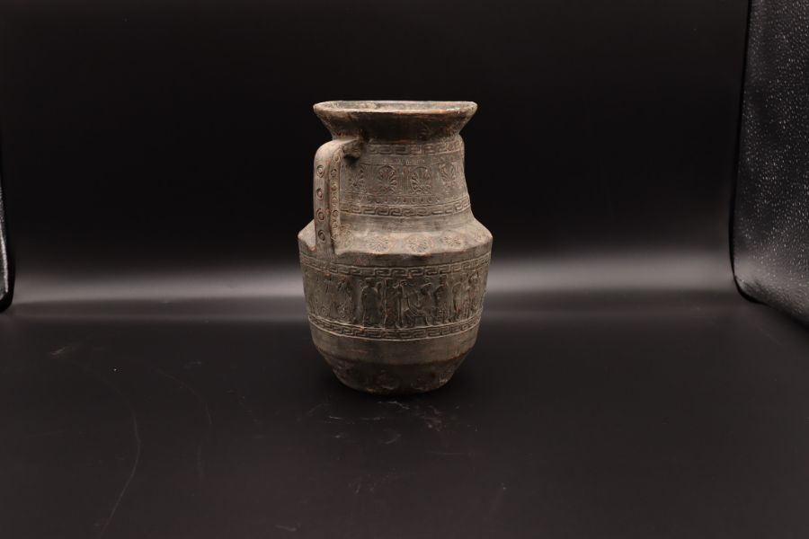 Egyptian Terracotta Vase - Image 4 of 9