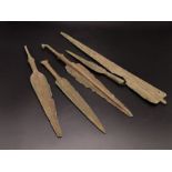 Luristan Bronze Daggers FIRST HALF OF THE FIRST MILLENNIUM B.C