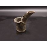 Islamic Bronze Ewer Spout Fragment, 10th Century