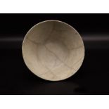 Middle Eastern White Ceramic Bowl, 12th Century