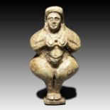 ANATOLIAN MOTHER GODDESS, PROBABLY ISHTAR, NEOLITHIC PERIOD 6TH MILLENNIUM B.C