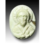 A JASPER CAMEO OF A SAINT, PROBABLY JOHN THE BAPTIST 3RD-4TH CENTURY