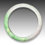 A CHINESE JADE BANGLE, QING DYNASTY (1644-1911)