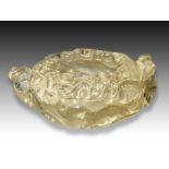 A CHINESE ROCK CRYSTAL BOWL