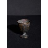 A FOOTED COPTIC BRONZE CUP CIRCA 4TH-7TH CENTURY